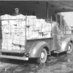 truck filled with packages