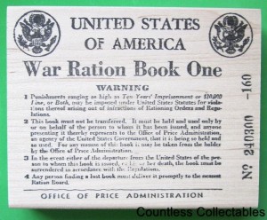 ration book cover