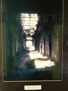 penitentiary corridor ruins