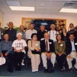 group of former internees, seated and standing