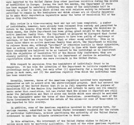 State Department memo, page 1, 1946