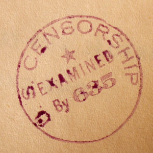 censorship stamp