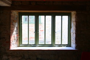 window in one Home of the Good Shepherd facilities